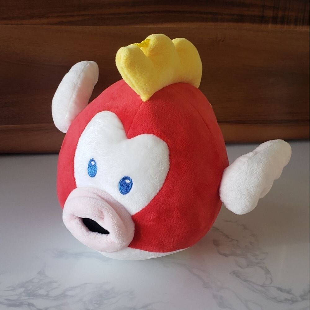 Mario Kart Cheep Cheep Fish 10 inch Plush